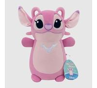 Hugme Squishmallows Angel 25 cm - Peluche Stitch Rose Ultra Douce et Moelleuse | Peluche Officielle Hugmees Disney | Idée Cadeau Disney