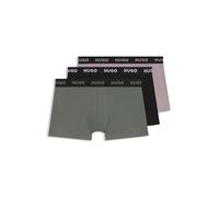 Hugo 10268005 01 Trunk Lot de 3 Boxers pour Homme, Open Grey 061, M