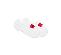 HUGO 2P Low Cut Label CC W Socquettes, White100, 35-38 (Lot de 2) Femme