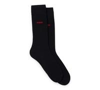 HUGO 2P RS UNI CC Chaussettes, Black1, 35-38 (Lot de 2) Homme