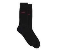HUGO 2P RS UNI CC Chaussettes, Black1, 35-38 (Lot de 2) Homme