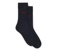 HUGO Chaussettes mi-mollet 2P RS UNI CC Dark Blue401 Lot de 2 Taille 39-42 Homme