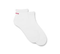 HUGO 2p SH Logo CC Short_Socks, Blanc 100, 40-46 Homme