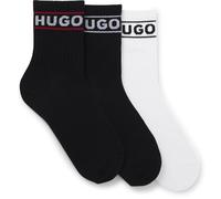 HUGO Chaussettes gris / rouge / noir / blanc, Taille 35-38