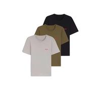Hugo 50532811 Red Short Sleeve Base Layer 3 Units Multicolore M Homme