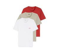 Hugo 50532811 Red Short Sleeve Base Layer 3 Units Multicolore XL Homme