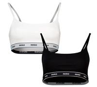 Hugo 50545691 Bralette Red Bra 2 Units Blanc,Noir M Femme