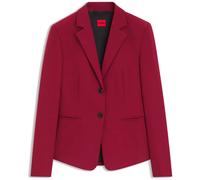 HUGO Veste Slim en matière stretch - Style Agonia-1, 50539976 Rouge sombre 38