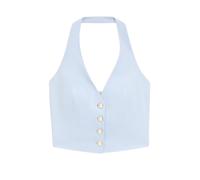 Hugo - Anuna Top - Femme - Tops - Bleu - Taille: 38 FR