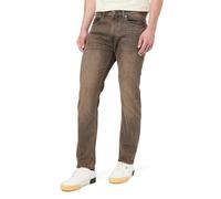 Hugo Ash Pantalon en Jean, Marron Moyen, 29W / 34L Hommes
