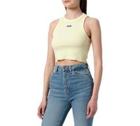 HUGO Baby Tank_B 10257055 01 Jersey_Top, Light/Pastel Yellow742, XS Femme