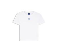 HUGO Baby Tee_B Jersey, White, XXS Women