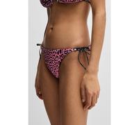 HUGO Bas de bikini à motif avec liens logotés - Style PURE_SIDE TIE, 50540662 Fantaisie S