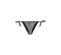 HUGO Bas de bikini avec imprimé de logos empilés - Style MONOGRAM SIDE TIE, 50555665 Fantaisie XL