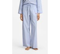 HUGO Bas de pyjama en coton mélangé avec logo cœur - Style DREEM PANTS, 50566644 Rayures bleu clair L