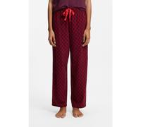 HUGO Bas de pyjama en jersey stretch à imprimé partout - Style CASUAL PANTS, 50556937 Rouge sombre S