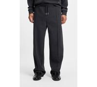 HUGO Bas de survêtement coupe décontractée à plis nervurés - Style Dineto, 50553432 Gris sombre XXL