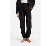 HUGO Bas de survêtement décontracté avec imprimé logo floqué - Style FLOKKY_PANT, 50566682 Noir S