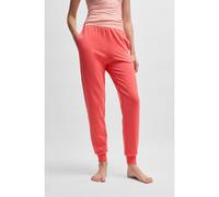 HUGO Bas de survêtement en coton mélangé avec taille logotée - Style SPORTY LOGO_PANTS, 50520499 Rouge clair M