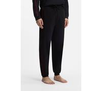 HUGO Bas de survêtement en coton stretch avec passepoils contrastants - Style PALO PANTS, 50557002 Noir M