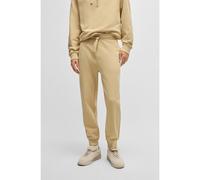 HUGO Bas de survêtement en molleton de coton avec logo imprimé et bas de jambes resserrés - Style Dayote232, 50489617 Beige clair XXL