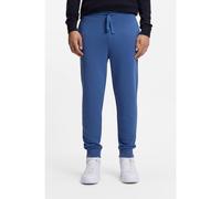 HUGO Bas de survêtement en molleton de coton avec logo imprimé et bas de jambes resserrés - Style Dayote232, 50489617 Bleu S