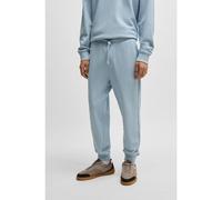 HUGO Bas de survêtement en molleton de coton avec logo imprimé et bas de jambes resserrés - Style Dayote232, 50489617 bleu clair M