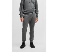HUGO Bas de survêtement en molleton de coton avec logo imprimé et bas de jambes resserrés - Style Dayote232, 50489617 Gris XS