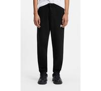 HUGO Bas de survêtement en molleton de coton avec logo imprimé - Style Nyrotro, 50549779 Noir M