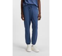 HUGO Bas de survêtement en molleton de coton avec logo revisité - Style Dusplitan, 50542866 Bleu XS