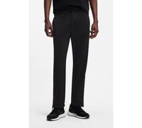 HUGO Bas de survêtement Relaxed avec bandes logotées - Style Dolos, 50551351 Noir M