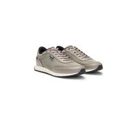 HUGO Baskets à effet maille avec finitions en similicuir - Style Icelin_Runn_knpu, 50541682 Beige 40