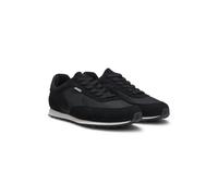HUGO Baskets à lacets en ripstop avec semelle en gomme EVA - Style Jared_runn_nyrpmf, 50569104 Noir 44