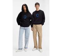 HUGO Baskets basses avec semelle extérieure à ligne bleue - Style Blue-x_tenn_nymf, 50558176 Blanc 45