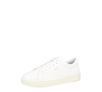 Hugo Baskets Neston Tenn cuir nappa à logo doré Blanc 43 Homme