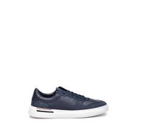 Hugo - Baskets en Cuir avec Semelle en Caoutchouc - Homme - Chaussures - Bleu - Taille: 39 EU
