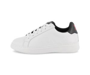 Hugo - Baskets En Cuir De Vachette - Blanc - Garçon - Taille 28