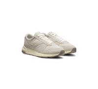 HUGO Baskets en cuir suédé texturé avec logos - Style GO3_hrsdmf, 50573610 Beige clair 46