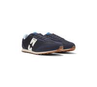 HUGO Baskets en mesh avec finitions en cuir suédé synthétique - Style Jared_runn_mxmt, 50563758 Bleu foncé 39