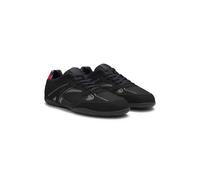 HUGO Baskets en mesh et cuir suédé synthétique - Style Keeston_mxmt, 50557860 Noir 44