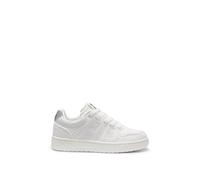 HUGO Baskets enfant en similicuir avec logos - Style G01155/10P31, G01155 Blanc 39