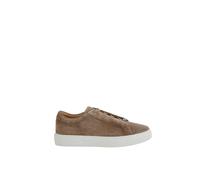 BOSS Baskets Gary en cuir suédé avec système de laçage élastique - Style GaryTenn_sdhdel, 50534292 Brun chiné 41
