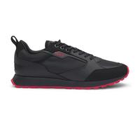 HUGO Baskets Icelin Runn Homme – logotées en mélange de matières – Noir Taille 45