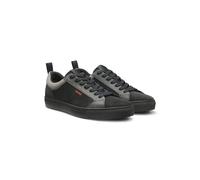 HUGO Baskets imitation nubuck similicuir avec col en mesh - Style Morrie_tenn_nkpu, 50552667 Noir 40