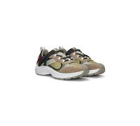 HUGO Baskets inspirées des chaussures de course en cuir suédé et mesh - Style GO2_merp, 50541703 Chaux 39