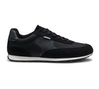 HUGO Baskets à lacets en ripstop avec semelle en gomme EVA - Style Jared_runn_nyrpmf, 50569104 Noir 45