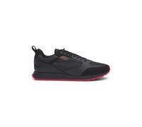 HUGO Baskets Icelin Runn – logotées en mélange de matières – Noir Taille 42 Homme