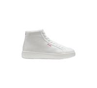 HUGO Baskets montantes en similicuir - Style Neston_hito_pu, 50568997 Blanc 46