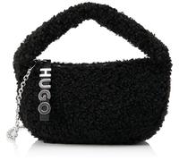 HUGO Becky SH Bag-FFur, Sac d'épaule Femme, Black1
