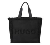 HUGO Becky Tote-SFFUR, Sac à main femme, Black1,